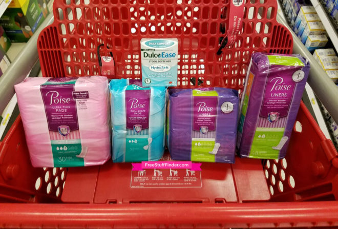 $2.69  (Reg $5) Poise Pads & Liners at Target