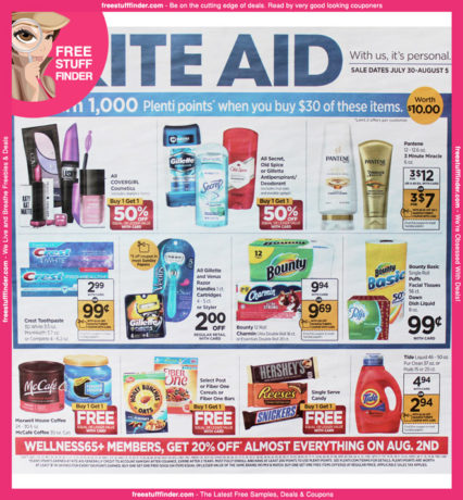 *HOT* Rite Aid Ad Preview (Week 7/30 – 8/5)