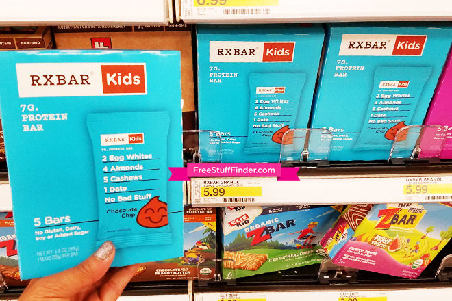 $1.69 (Reg $6) RX Kid's Protein Bars at Target (No Coupons Needed!)