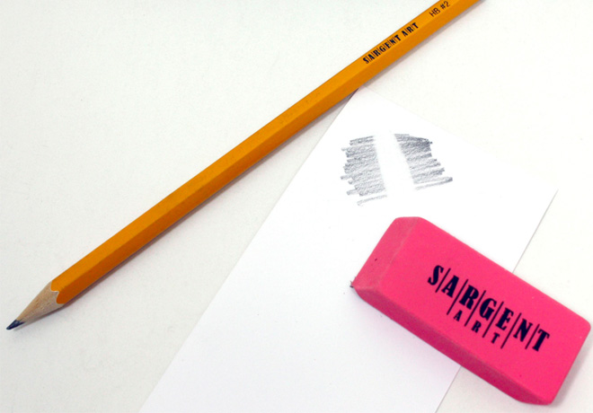 $4.99 (Reg $20) 36-Count Pink Erasers