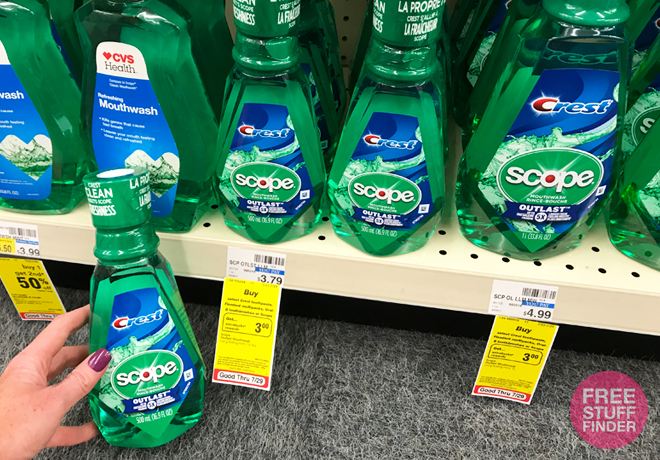 *HOT* $0.29 (Reg $4) Scope Mouthwash at CVS (Print Now!)