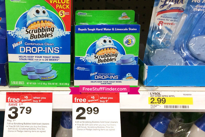 *NEW* Scrubbing Bubbles, Windex & Pledge Coupons + Target Deals