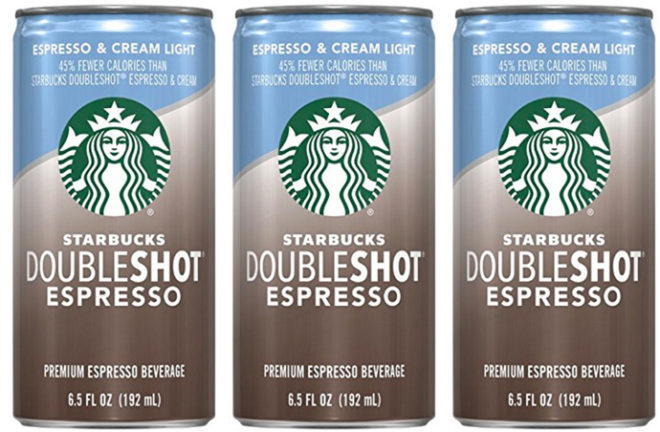 $0.99 Per Starbucks Doubleshot Beverage + FREE Shipping