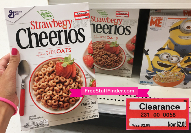 *HOT* $0.68 (Reg $3) Strawberry Cheerios at Target (Print Now!)