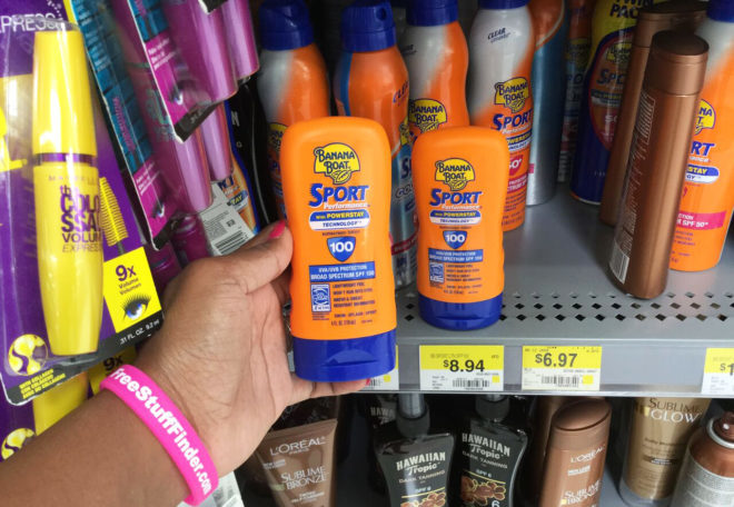 HURRY! FREE Banana Boat Sport Performance Sunscreen Lotion + FREE Pickup