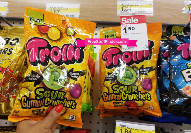 $1.12 (Reg $2) Trolli Sour Gummies at Target