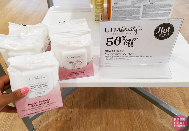 *HOT* 50% Off Skincare Wipes at Ulta