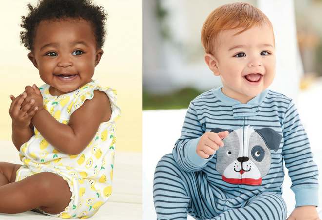 $2.99 (Reg $16) Carter’s Baby Rompers & Coveralls + FREE Shipping