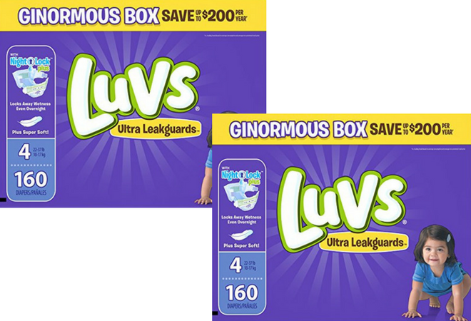 $13.98 (Reg $15.98) Luvs Ultra Leakguard Diapers