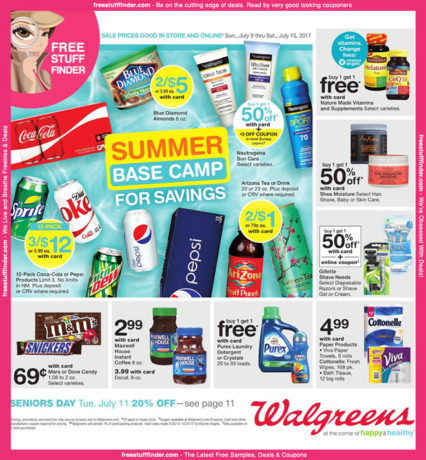 *HOT* Walgreens Ad Preview (Week 7/9 – 7/15)