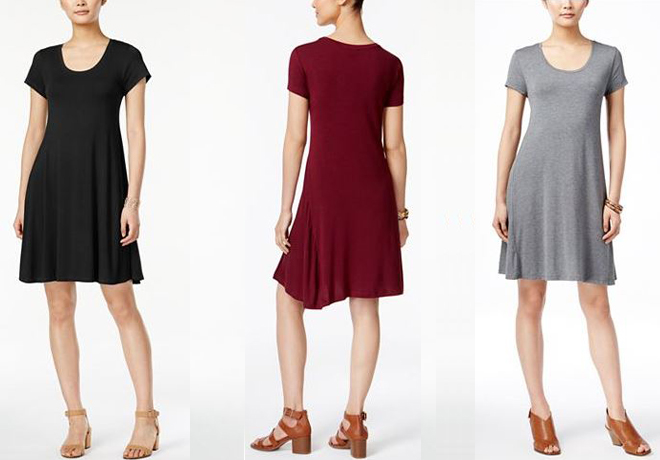 $19.99 (Reg $50) Short-Sleeve A-Line Dress + FREE Pickup