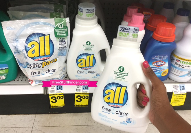 *HOT* $2 (Reg $7.49) All Laundry Detergent at Rite Aid