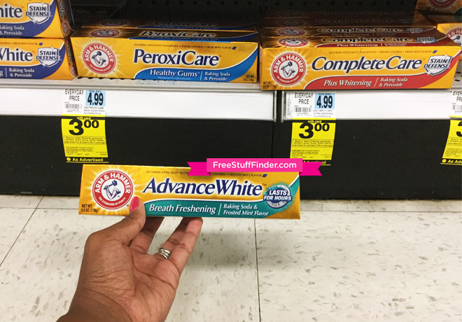 *HOT* $0.50 (Reg $5) Arm & Hammer Toothpaste at Rite Aid (Print Now!)