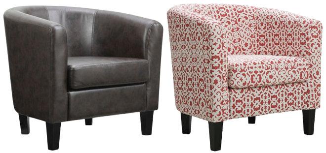 $77.99 (Reg $250) Riley Barrel Arm Chair + FREE Shipping (Today Only!)