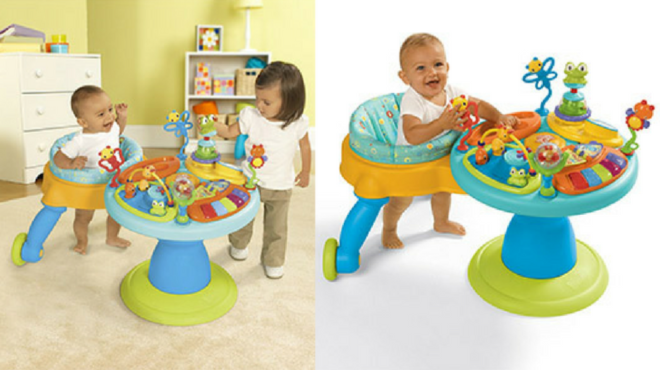 $54 (Reg $100) Bright Starts Around We Go 3-in-1 Activity Center Zippity Zoo (Best Price!)