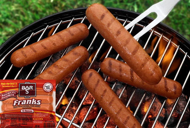 *HOT* $0.50 (Reg $1.19) Bar S Franks at Kroger & Affiliate Stores (Print Now!)