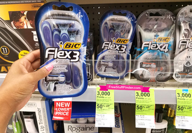 *HOT* $1.60 (Reg $7.49) BIC Flex3 Razors at Walgreens