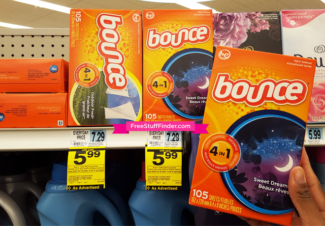 *HOT* $0.83 (Reg $7.29) Bounce Sheets at Rite Aid