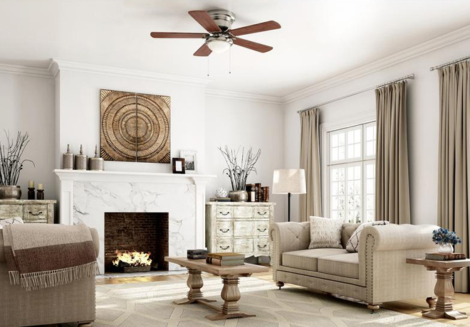 $33.97 Hugger 52-inch Indoor Ceiling Fan + FREE Pickup