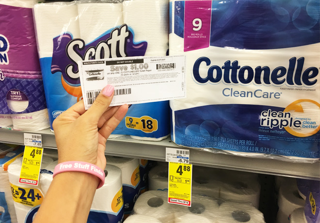 *HOT* $1.88 (Reg $6.79) Cottonelle Clean Care Bath Tissue at CVS (Print Now!)