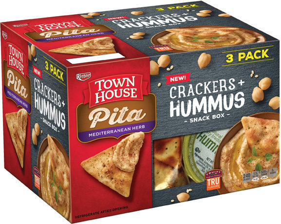 FREE Town House Crackers & Hummus Snack Box at Walmart + $0.04 Moneymaker