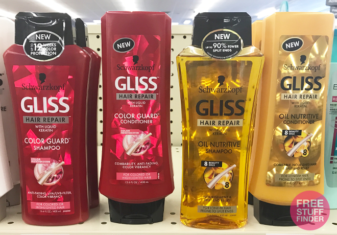 *HOT* FREE Schwarzkopf Gliss Shampoo or Conditioner at CVS