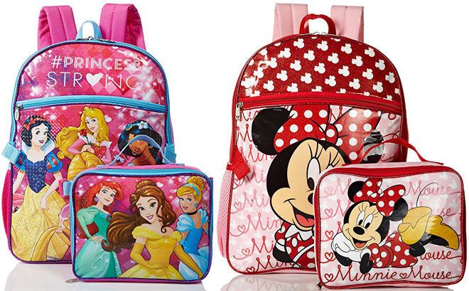 $12.99 (Reg $20) Disney Backpack and Lunch Bag Set (Today Only!)