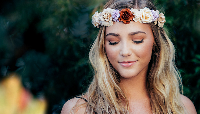 FREE Flower Crown ($98 Value) with $40 Purchase + FREE Shipping (Today Only!)