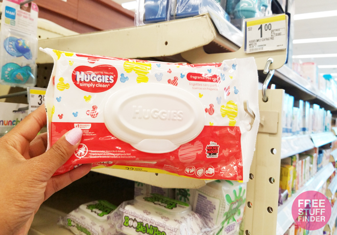 $0.50 Huggies Wipes at Walgreens