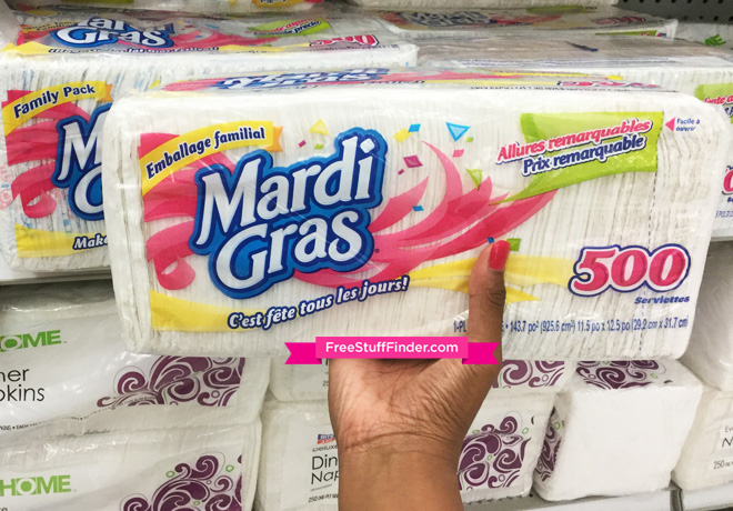 $2.24 (Reg $5) Mardi Gras Napkins at Rite Aid (Today Only!)