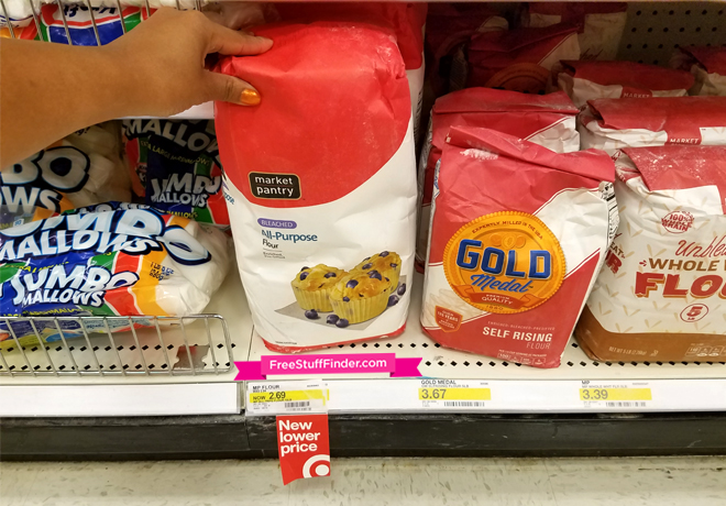 $2.56 (Reg $2.94) Market Pantry Flour at Target (Just $0.26 per Pound!)