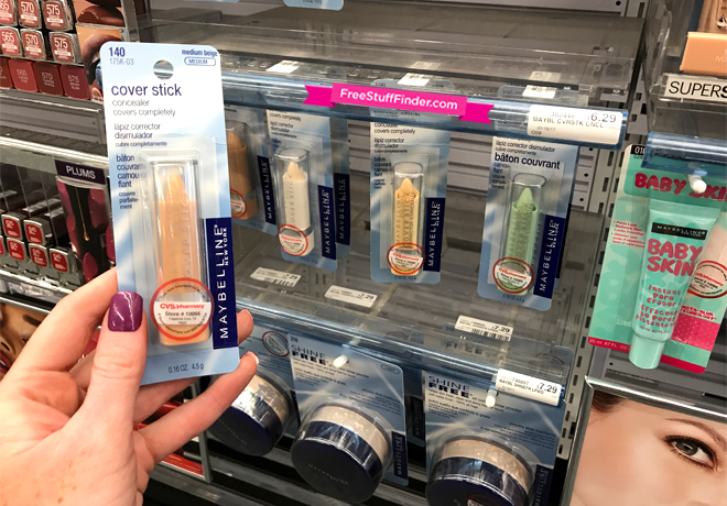 *HOT* $0.79 (Reg $6.29) Maybelline Cover Stick Concealer at CVS