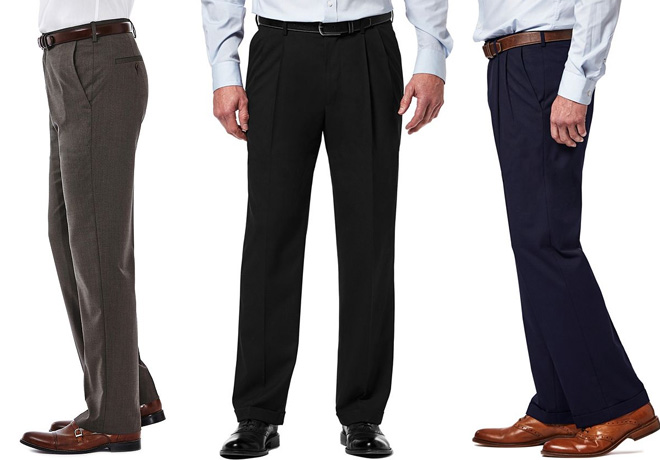 *HOT* $13.99 (Reg $60) Men's Hagaar Premium Dress Pants + FREE Shipping