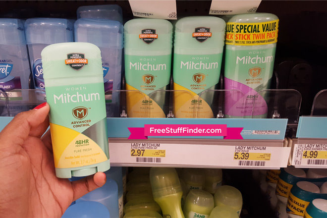 FREE Mitchum Deodorant at Target + $1.82 Moneymaker (Ends Today!)