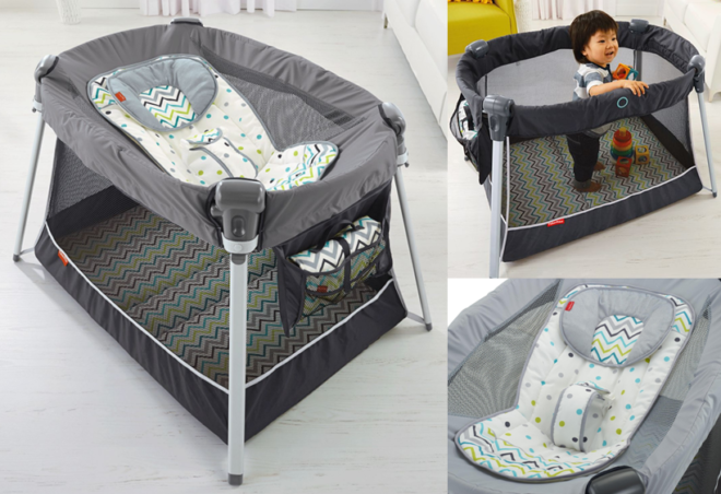 $56.56 (Reg $140) Fisher-Price Ultra-Lite Day & Night Play Yard + FREE Shipping