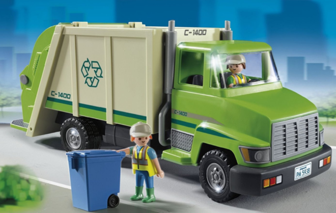 $13.69 (Reg $25) Playmobil Green Recycling Truck