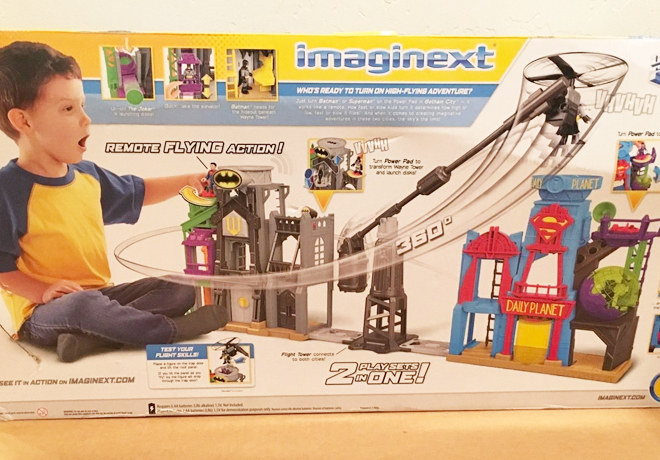 $39 (Reg $64) Fisher-Price Imaginext Super Hero Flight City Playset + FREE Shipping