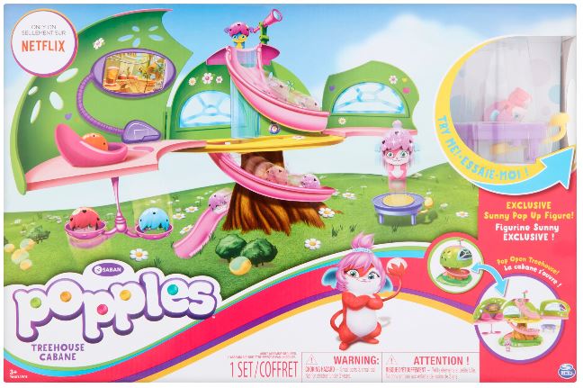 $5.97 (Reg $30) Popples Treehouse Playset + FREE Pickup