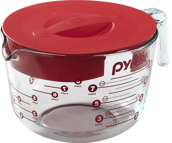 *HOT* $11.70 (Reg $20) Pyrex 8-Cup Glass Measuring Cup with Lid + FREE Shipping