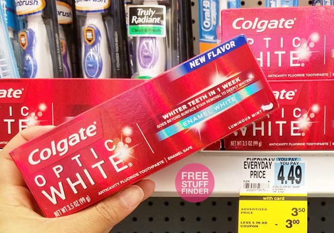 FREE Colgate Toothpaste at Rite Aid