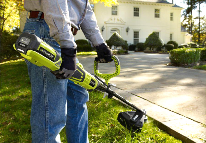 *HOT* $99 (Reg $149) Ryobi String Trimmer with Charger + FREE Shipping