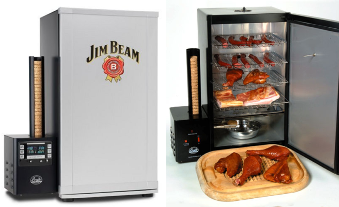 $132 (Reg $400) Jim Beam 4-Rack Digital Outdoor Smoker + FREE Shipping