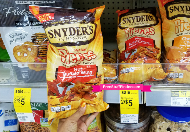 $1.95 (Reg $3) Snyder’s of Hanover Pretzels at Walgreens