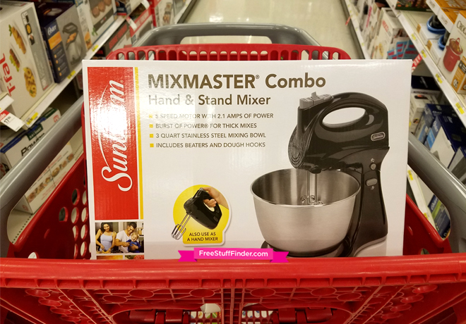 40% Off Sunbeam Hand & Stand Mixer Cartwheel Offer (Only $29.99 - Load Now!)