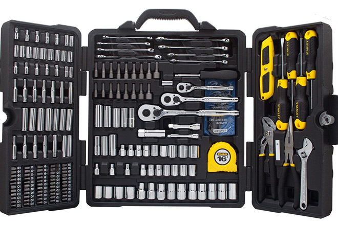 $74.99 (Reg $99) Stanley 210-Piece Mixed Tool Set + FREE Shipping!