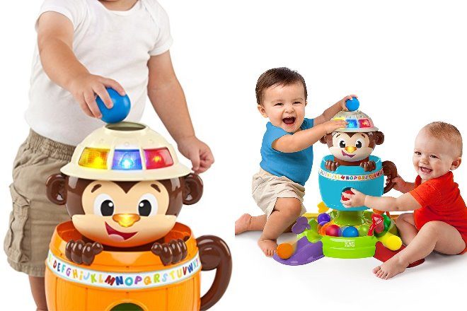 $22.65 (Reg $40) Bright Starts Baby Toy, Hide 'n Spin Monkey