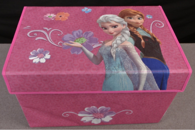 $6.11 (Reg $15) Disney Frozen Fabric Toy Box + FREE Shipping