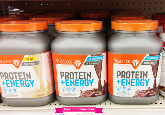 $8.99 (Reg $18) TruSource Protein + Energy Powder at Target