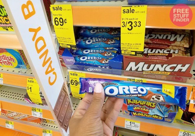 $0.14 (Reg $1.19) Milka Oreo Candy Bars at Walgreens