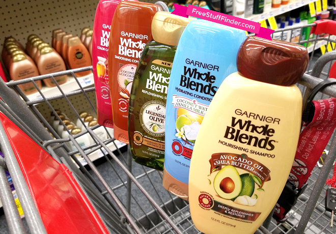 FREE Garnier Fructis & Whole Blends Hair Care at Target